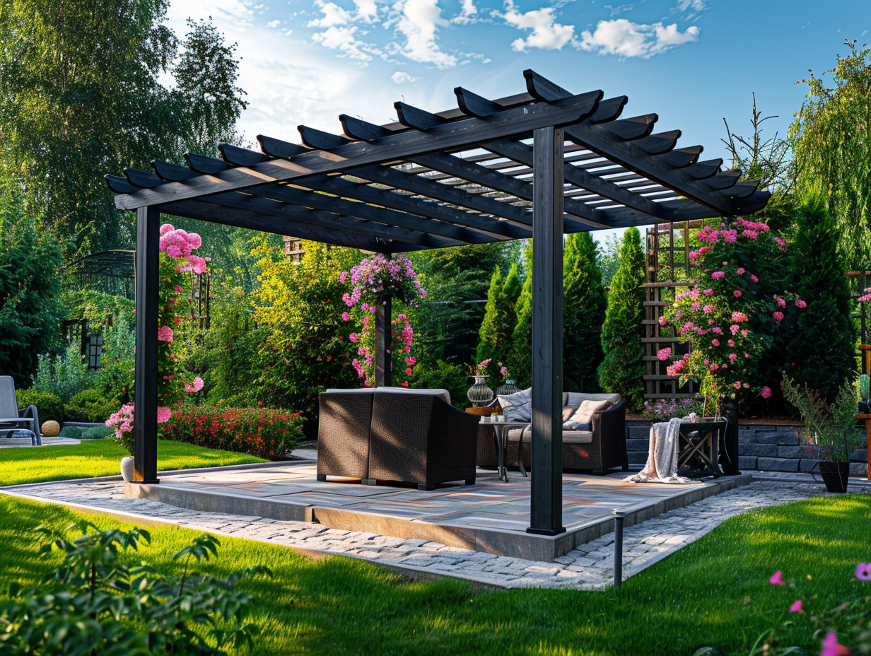 installation pergola