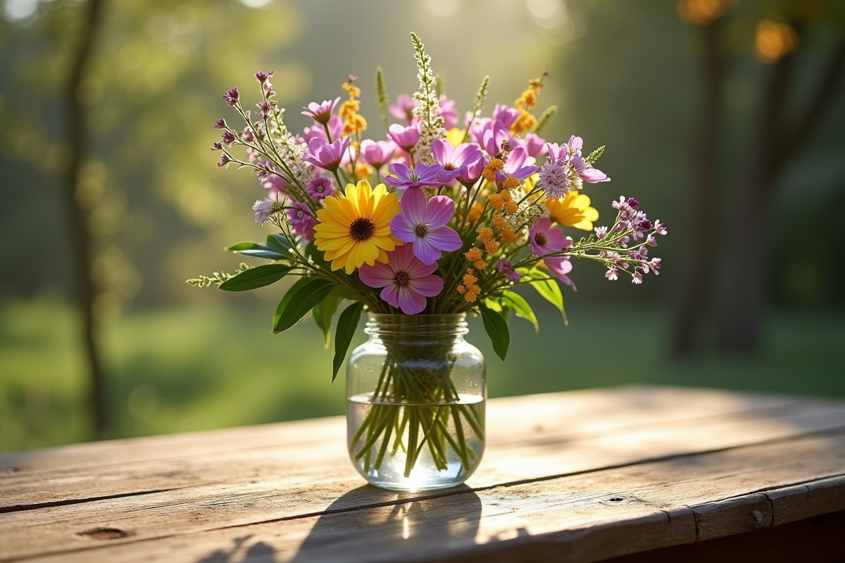 fleurs variées
