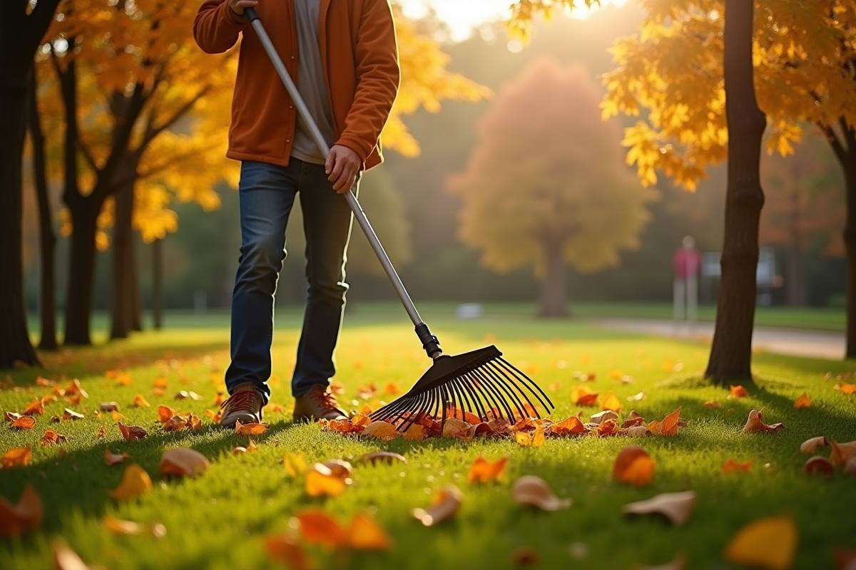 gazon automne