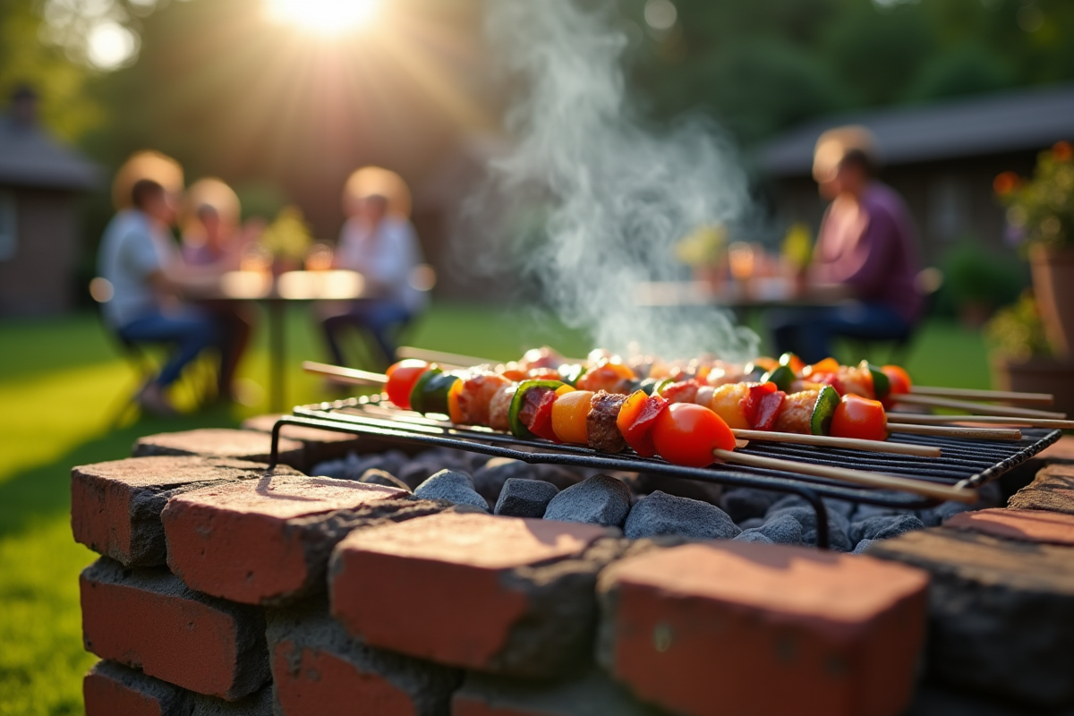 barbecue métal