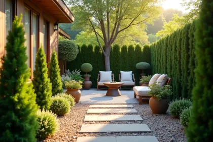 Alternatives de jardinage pour un espace extérieur facile à entretenir
