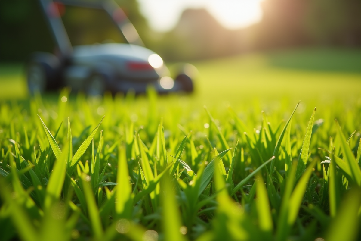 herbe coupée