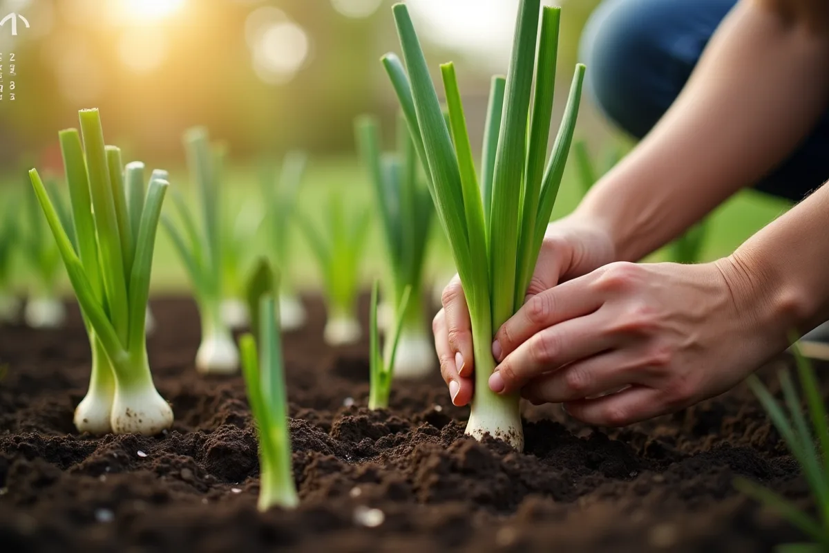 Calendrier de plantation des poireaux selon les phases lunaires 2025